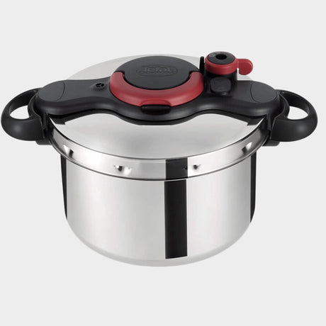 Tefal 9L Stainless Steel Pressure Cooker with Cteamer - Silver - KWT Tech Mart