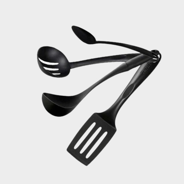 Tefal Bienvenue Kitchen Tools 4pc Set K001S424 - Black - KWT Tech Mart
