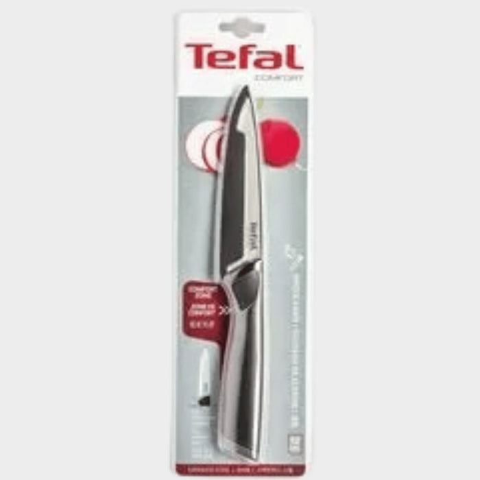 Tefal 20cm Comfort Chef Knife K2213214 - Black - KWT Tech Mart