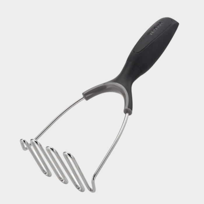 Tefal Stainless Steel Comfort Potato Masher K1291214, Black - KWT Tech Mart