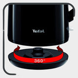 Tefal 1.7L Electric Kettle Percolator 1800W, KO260865, Black - KWT Tech Mart