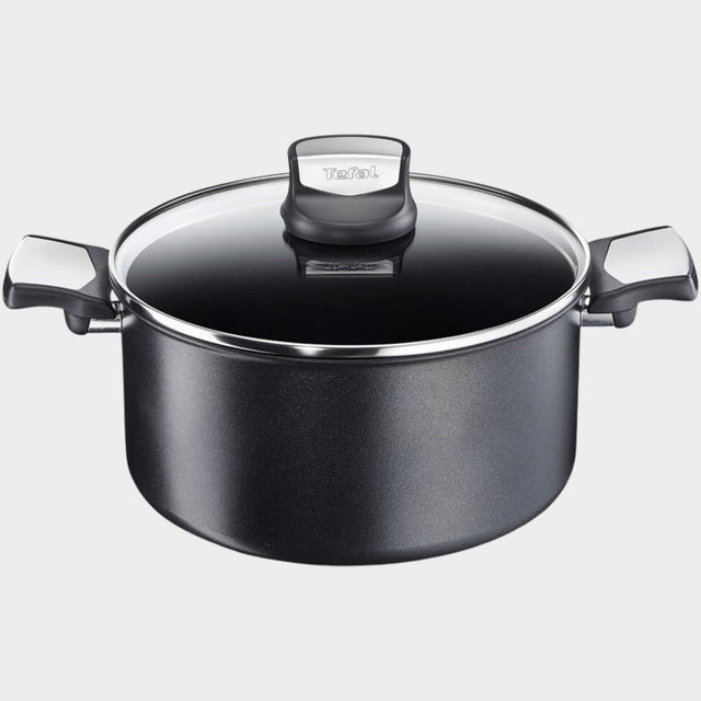 TEFAL Expertise Non-Stick 24 cm Casserole with Lid, C6204672 - KWT Tech Mart