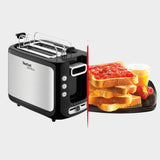 Tefal Express 2 slot Bread Toaster with Ban warmer - Black - KWT Tech Mart