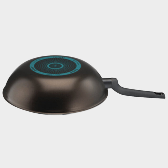 Tefal 28cm First Cook Wok Pan B3041902 - Black - KWT Tech Mart