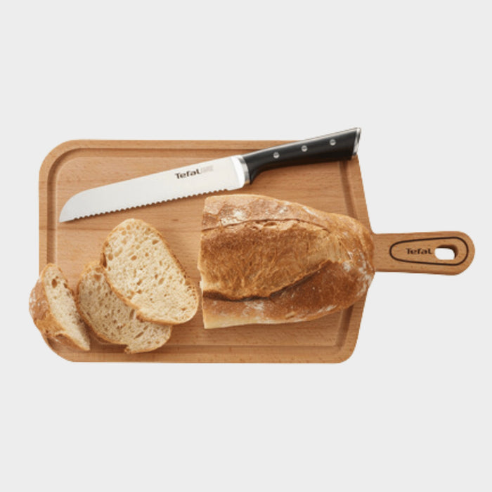 Tefal Ingenio Ice Force Bread Knife 20cm K2320414 - Black - KWT Tech Mart