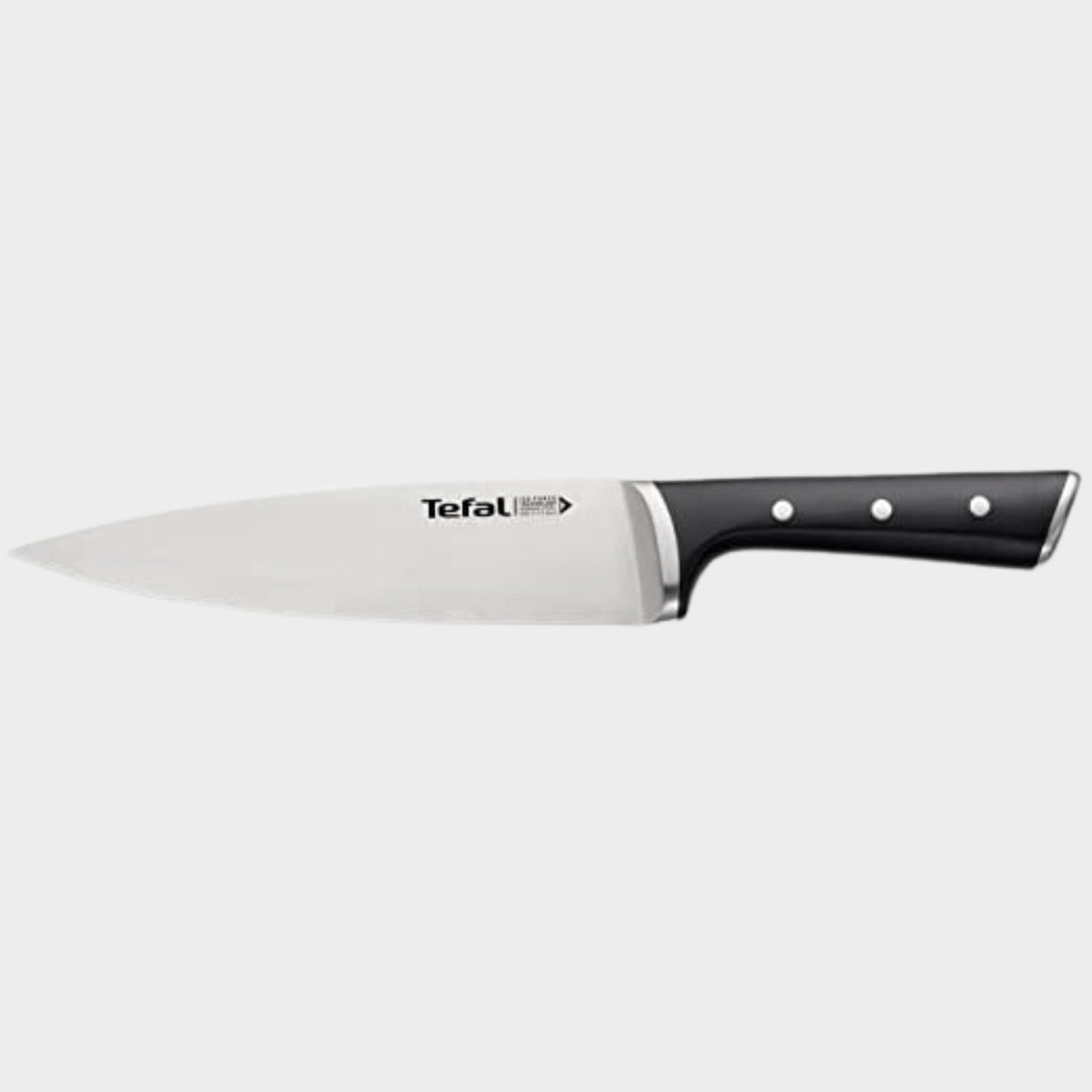 Tefal Ingenio Ice Force Chef Knife 20cm K2320214 - Black - KWT Tech Mart
