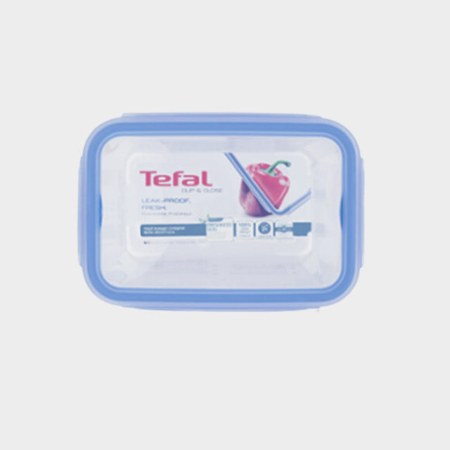 Tefal 1.6L Square Masterseal Plastic Food Container K3021912 - KWT Tech Mart