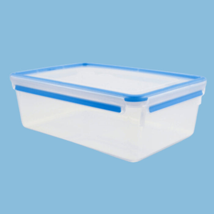 Tefal 5.5L Plastic Food Container Rectangular K3022512 Blue - KWT Tech Mart