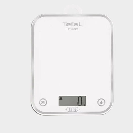 Tefal Kitchen Weighing Scale Optis, Max 5kg, BC5000V2, White - KWT Tech Mart