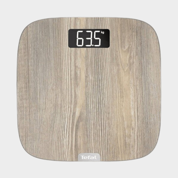 Tefal Origin Oval Wood Electronic Personal Scale PP1600V0 - KWT Tech Mart