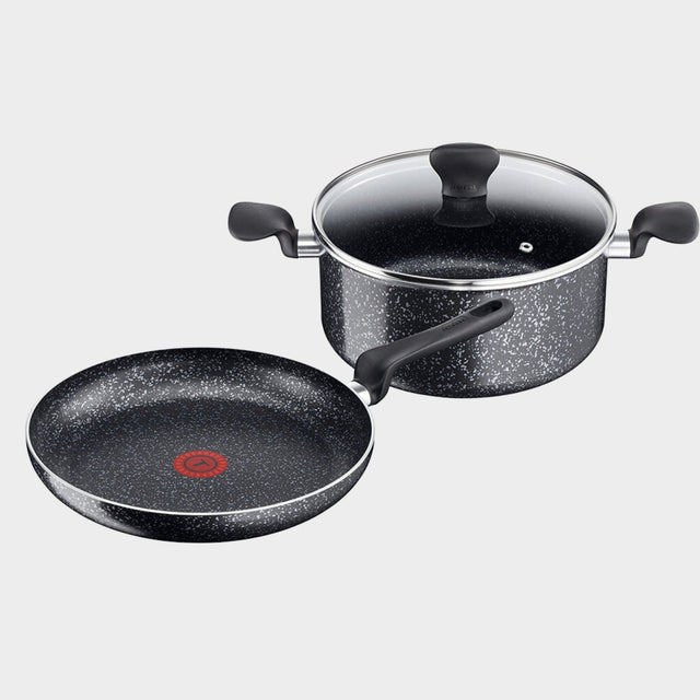 Tefal 24cm Origins Speckled Frying Pan B3700402 - Black - KWT Tech Mart