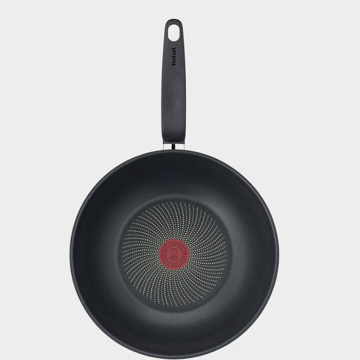 Tefal 28cm Primary Stainless Steel NonStick Wok Pan E3091904 - KWT Tech Mart