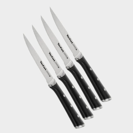 Tefal Stainless Steel Steak Knives-Set of 4 - Ice Force - KWT Tech Mart