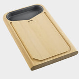 Tefal Wooden Chopping Board With Container K2215514 - Brown - KWT Tech Mart