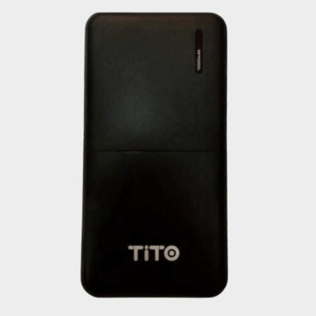 Tito Powerful Portable Power Bank 10000mAh – Black - KWT Tech Mart