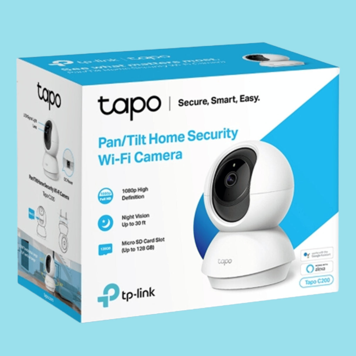 TP-Link Tapo C200 Pan/Tilt Home Security Wi-Fi Camera  - KWT Tech Mart