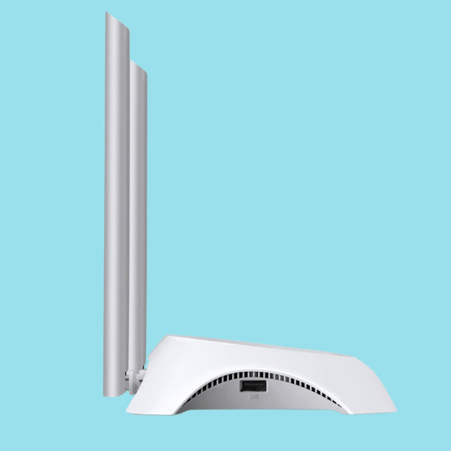 TP-Link 3G/4G Wireless N Router, TL-MR342 – White  - KWT Tech Mart