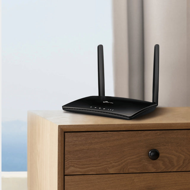 TP-Link 300Mbps Wireless N 4G LTE Router, TL-MR6400 - Black  - KWT Tech Mart
