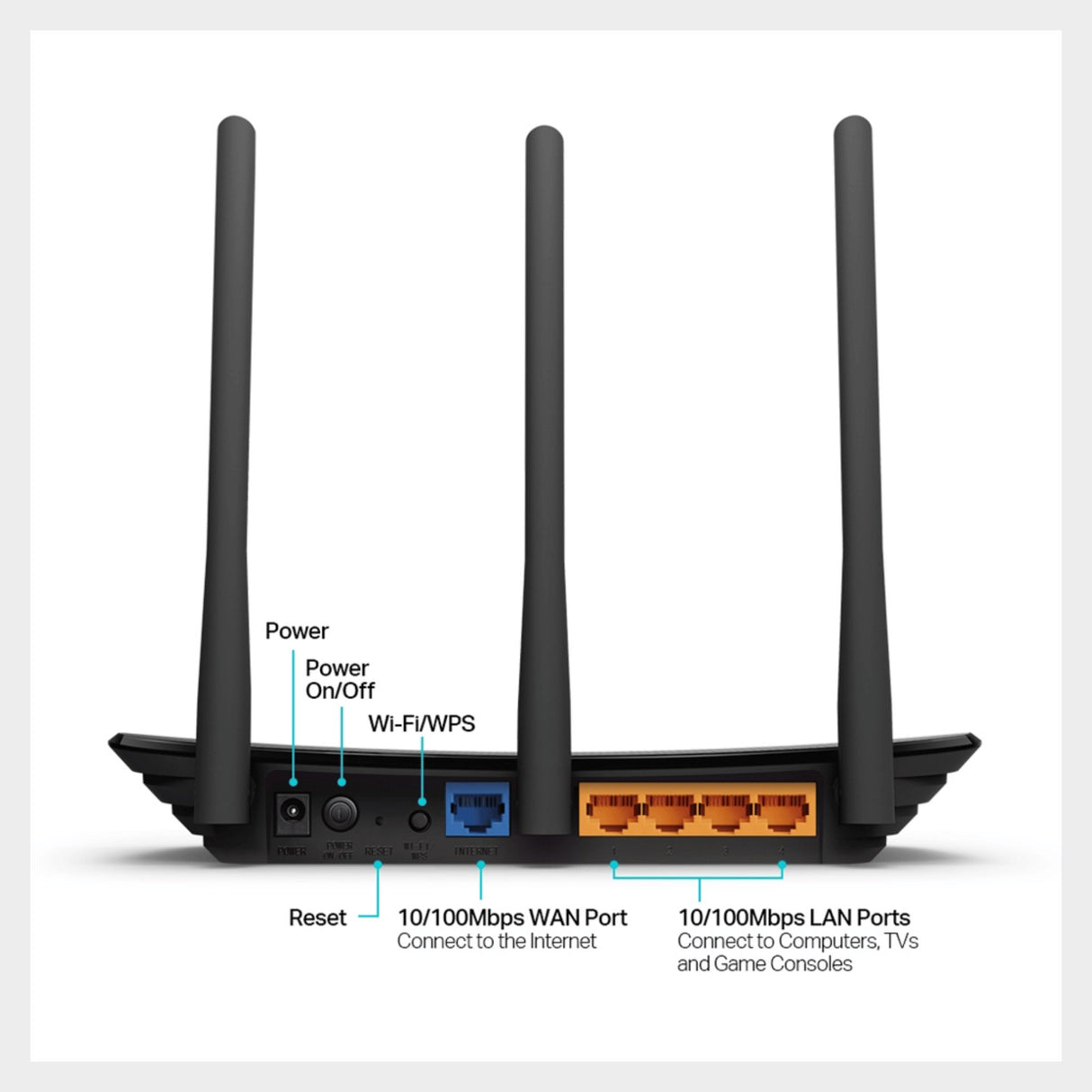 TP-Link 450Mbps Wireless N Router, TL-WR940N  - KWT Tech Mart