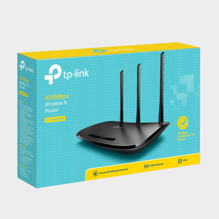 TP-Link 450Mbps Wireless N Router, TL-WR940N  - KWT Tech Mart