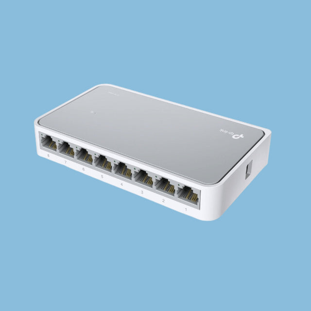 TP-Link TL-SF1008D Fast Ethernet Switch/Hub - 8 Port - KWT Tech Mart