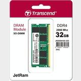 Transcend 32GB DDR4 2666 RAM, Green - KWT Tech Mart