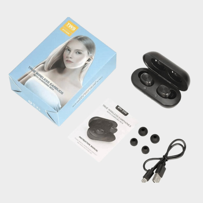 TWS Wireless Bluetooth Headphones BTH-239, IPX5 Waterproof - KWT Tech Mart