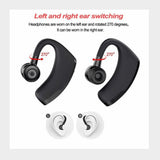 V9 Earhook Wireless Bluetooth Earphones, CSR Noise Cancelling Headset - KWT Tech Mart