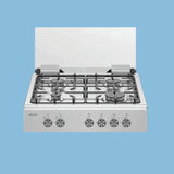 Venus 60x50cm 4Gas Burners, Electric Oven Cooker - KWT Tech Mart