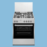 Venus 60x50cm 3 Gas + 1 Electric Plate Cooker & Oven VC6631 - KWT Tech Mart