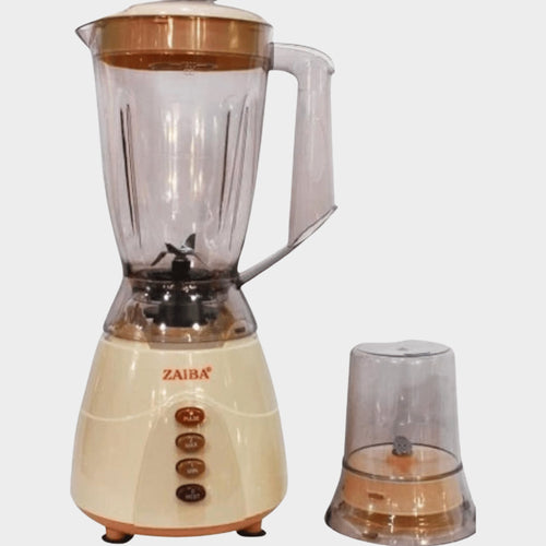 Zaiba 2-in-1 Unbreakable Jar Blender ZB-2255 - KWT Tech Mart